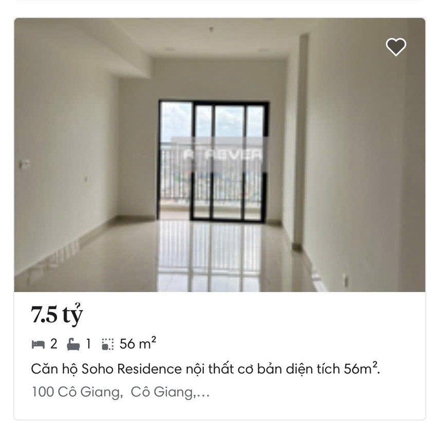 Căn Hộ Soho Residence